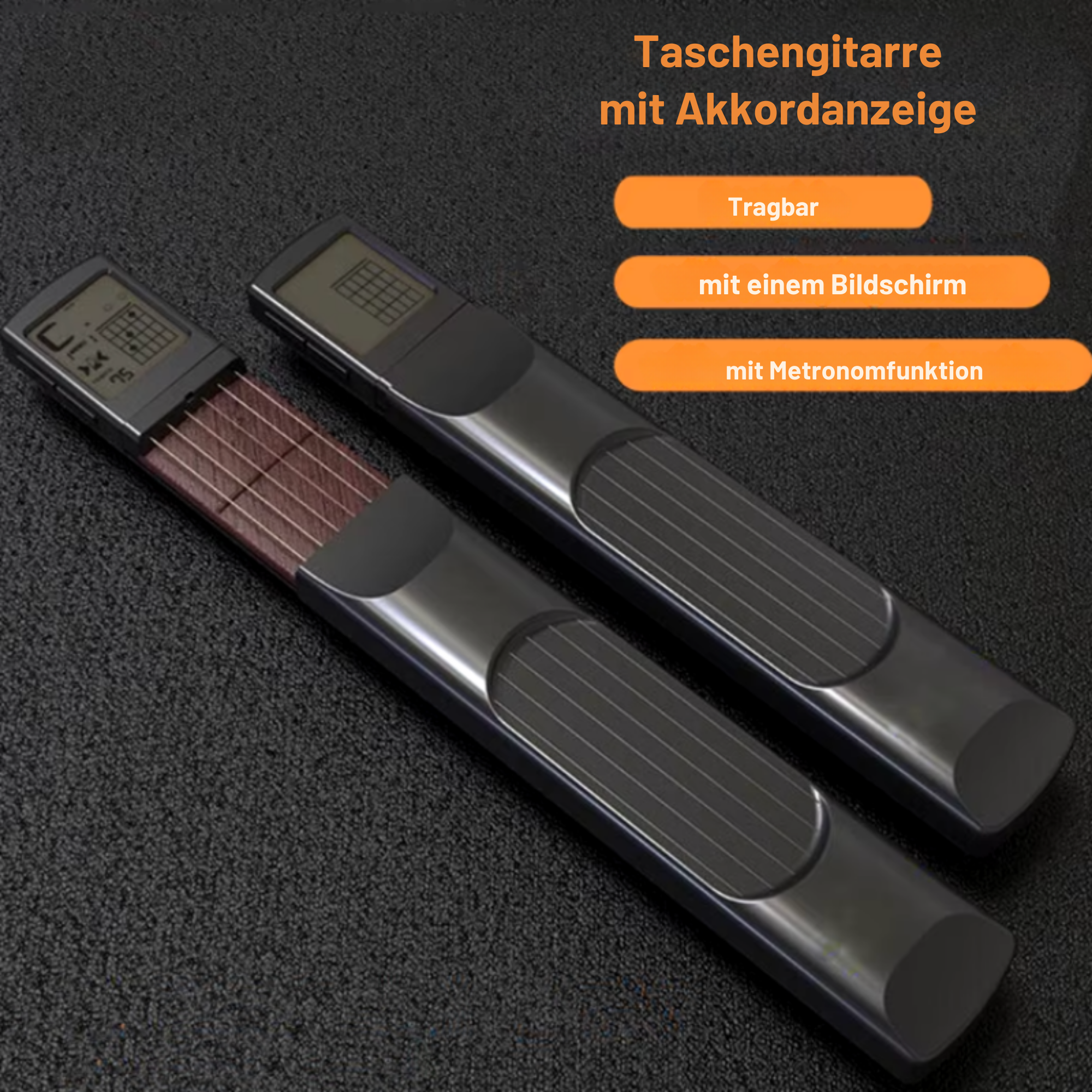 GitarrenGuru™ / Tragbarer Gitarrenhals zum Üben überall