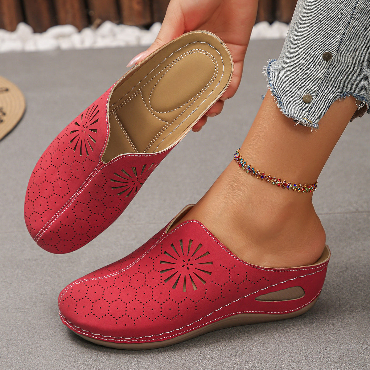 Ellakie | Alltagsschuhe im Sommer-Look mit floralem Design