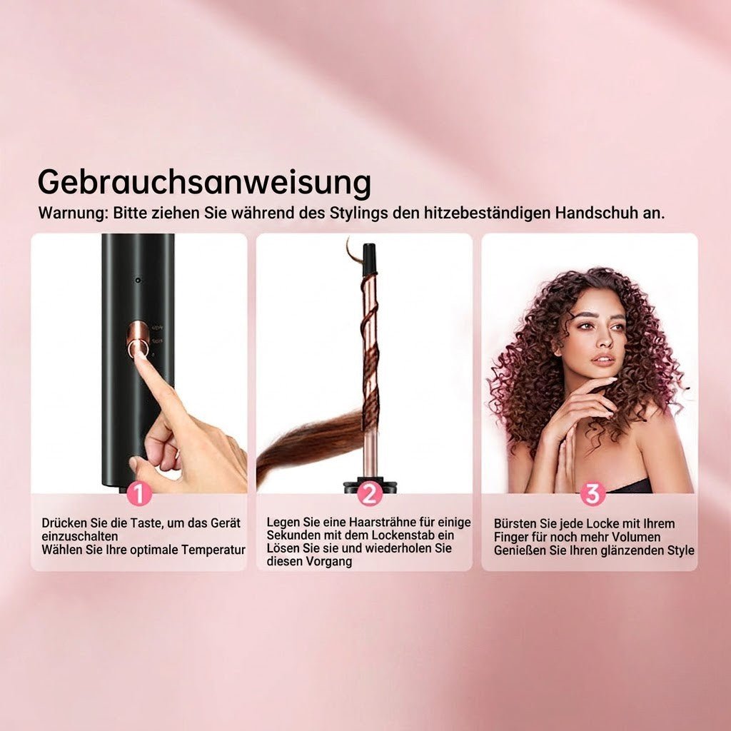 65% RABATT TEMPORÄR | CurlZen / Wunderschöne Locken mit langanhaltendem Schwung - Sopheria