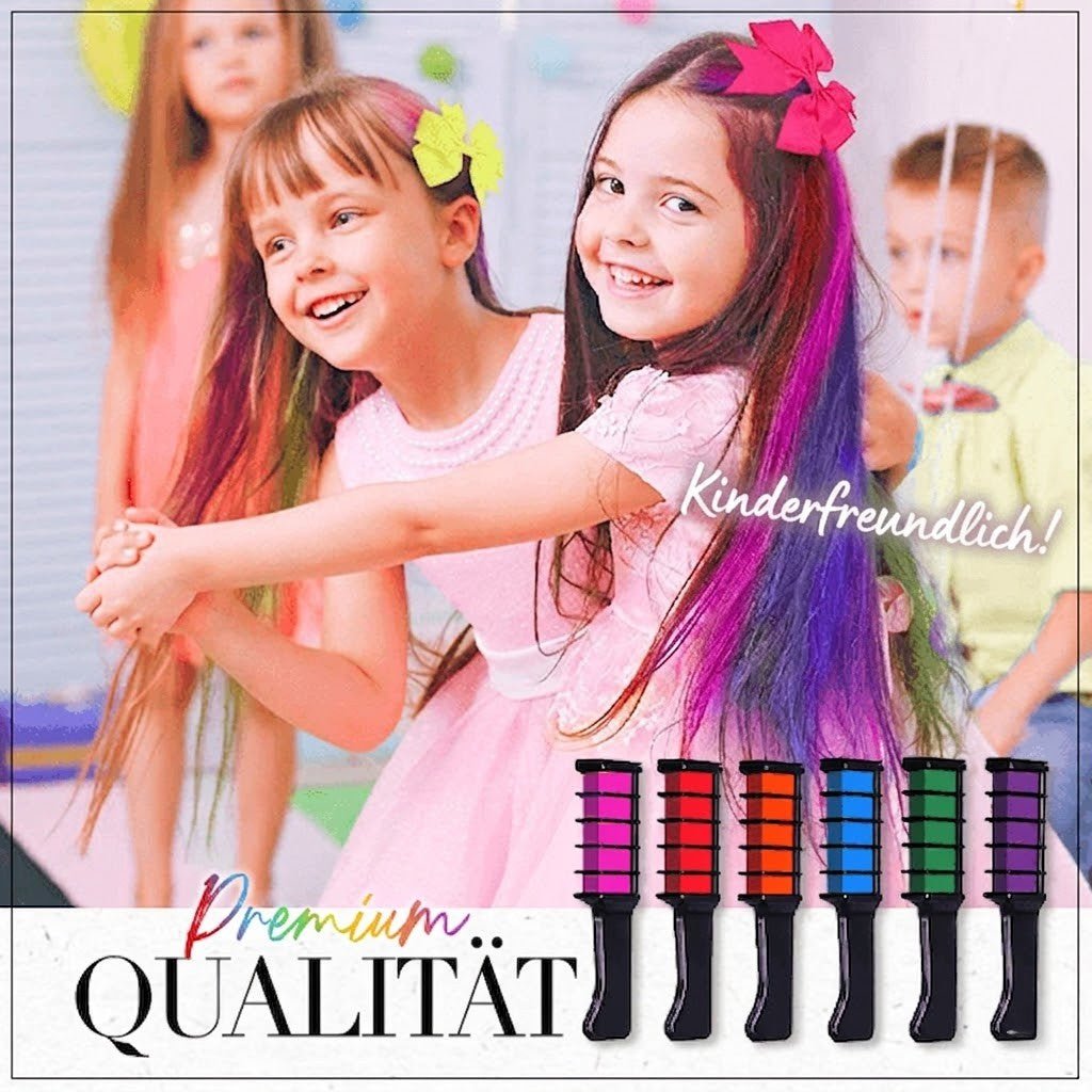 6+6 GRATISS HEUTE | FunColor / Haarfarb-Kamm mit auswaschbarer Farbe - Sopheria