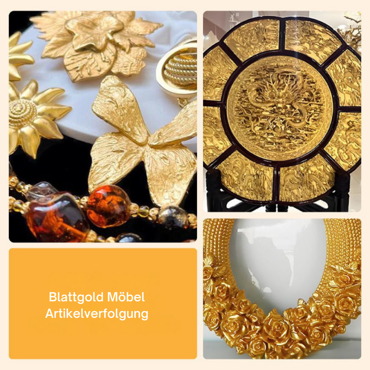 GlanzGold™ / Wasserbasierte Metallic-Farbe für luxuriöse Gold- und Silberakzente