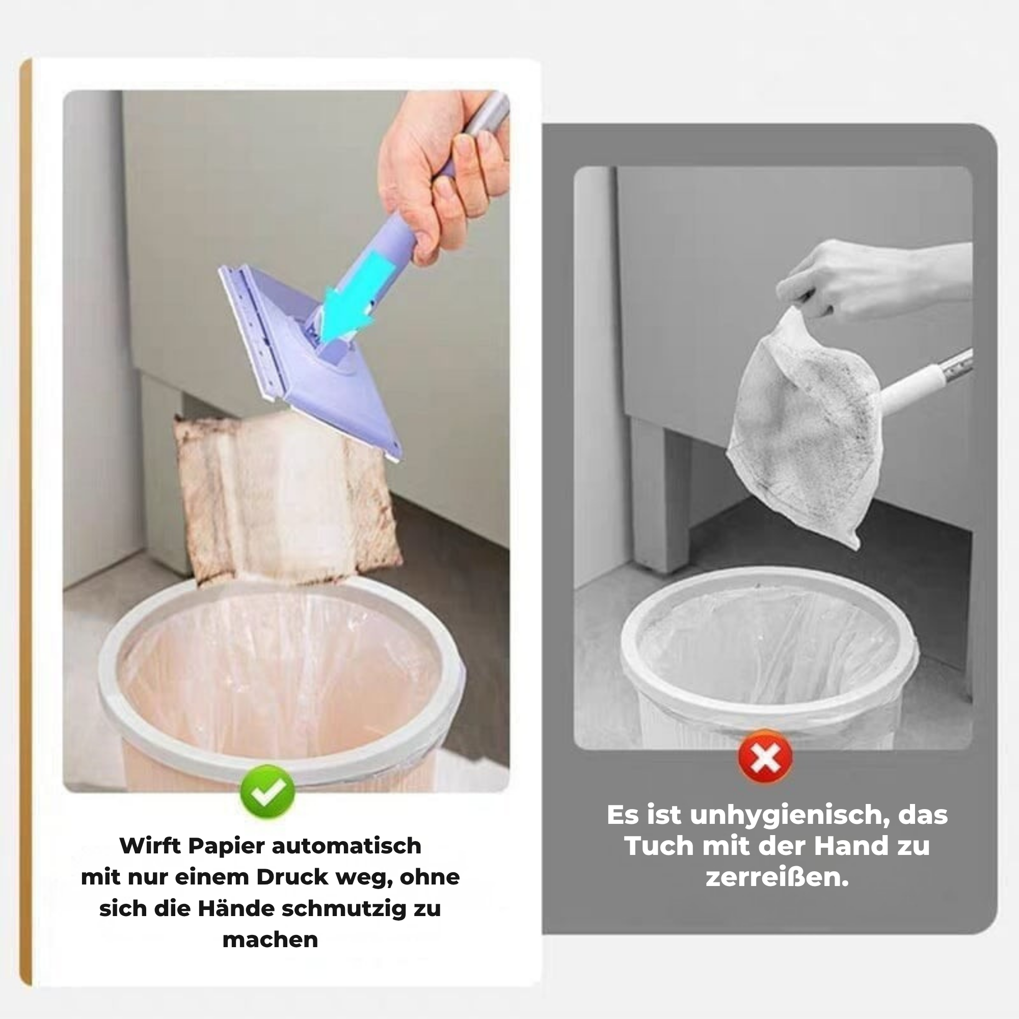 WischFix™ / Automatischer Tuchwechsel-Mopp