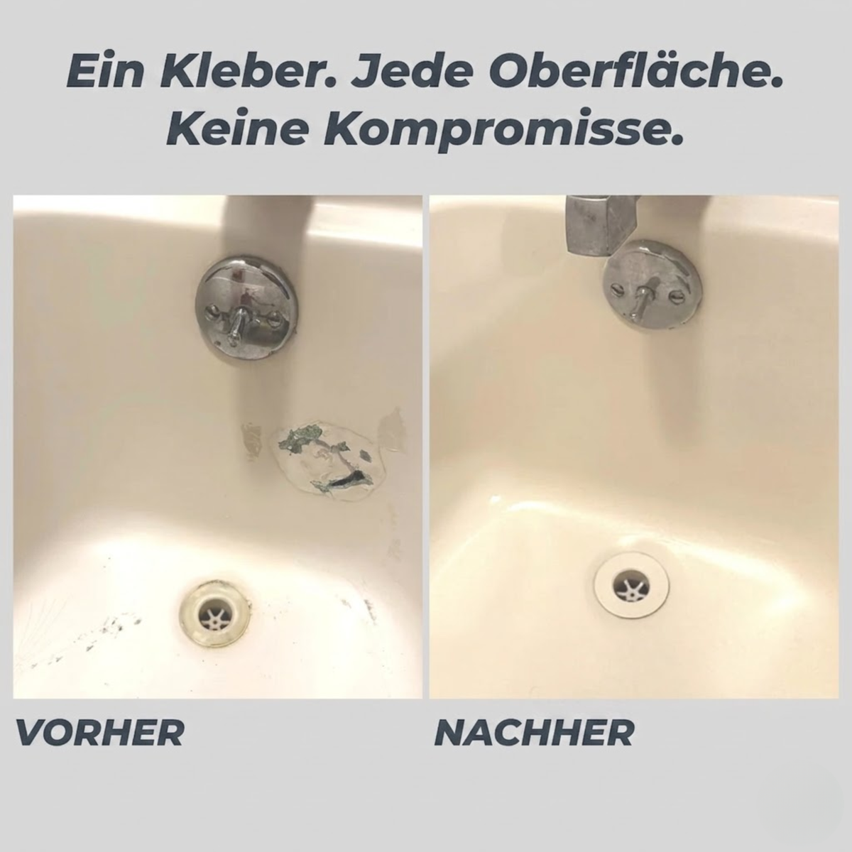 Hochleistungskleber für Holz, Metall & Kunststoff | Extra Starke Soforthaftung | Wasser- & Hitzebeständig für Dauerhafte Reparaturen – FixPro