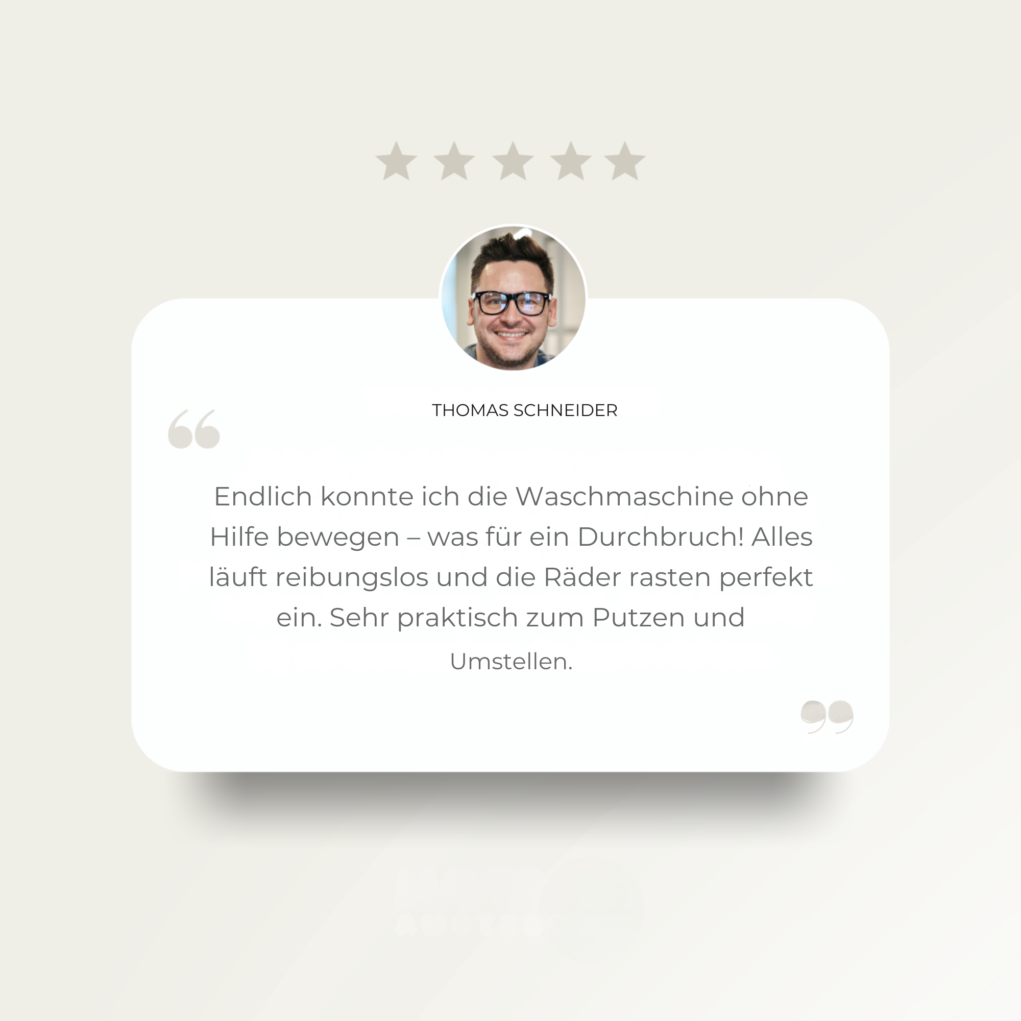 1+1 GRATIS | Benedikt – Möbelroller-Set zum mühelosen und sicheren Verschieben schwerer Möbel