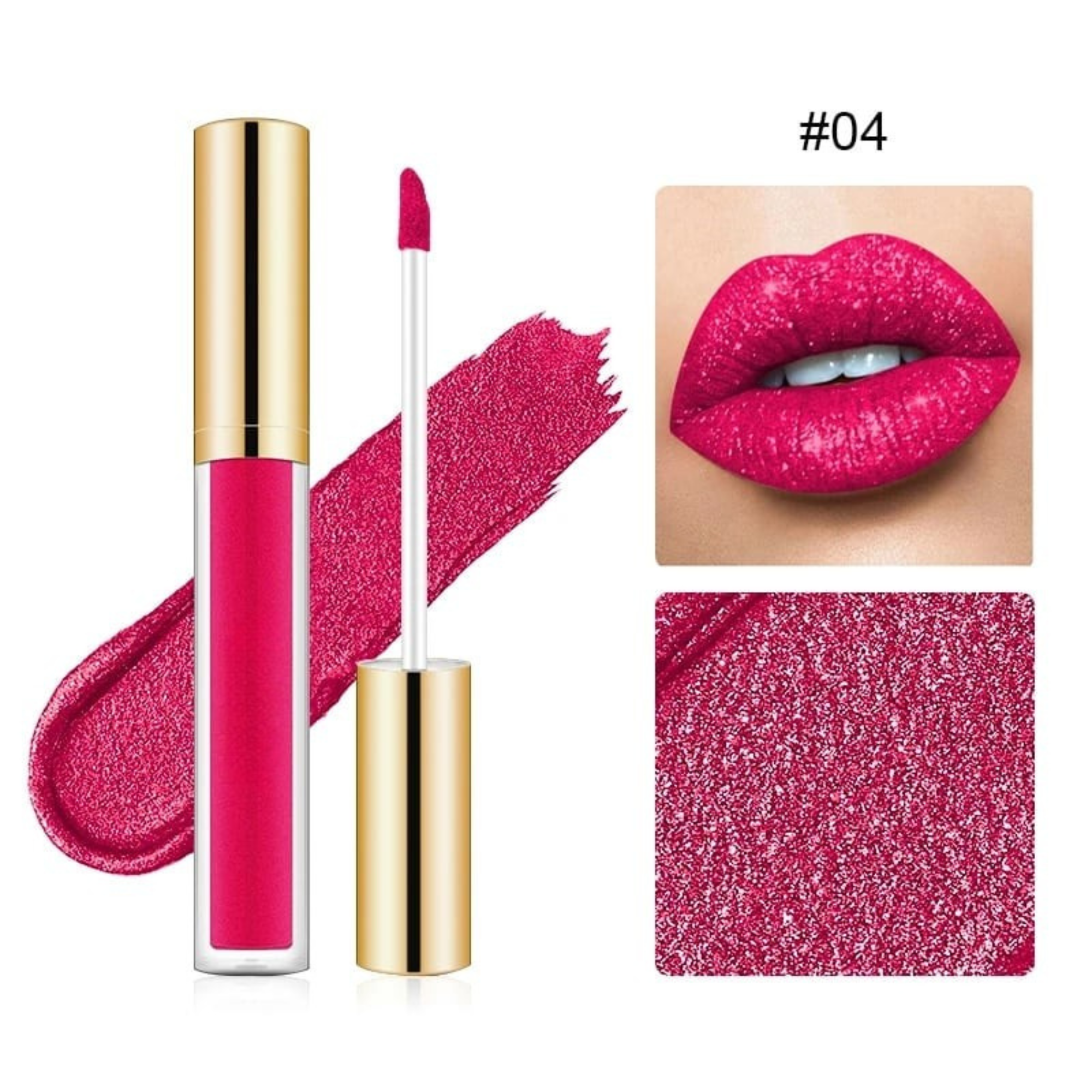 GlanzGlam™ / Diamantglanz Wasserdichtes Lipgloss