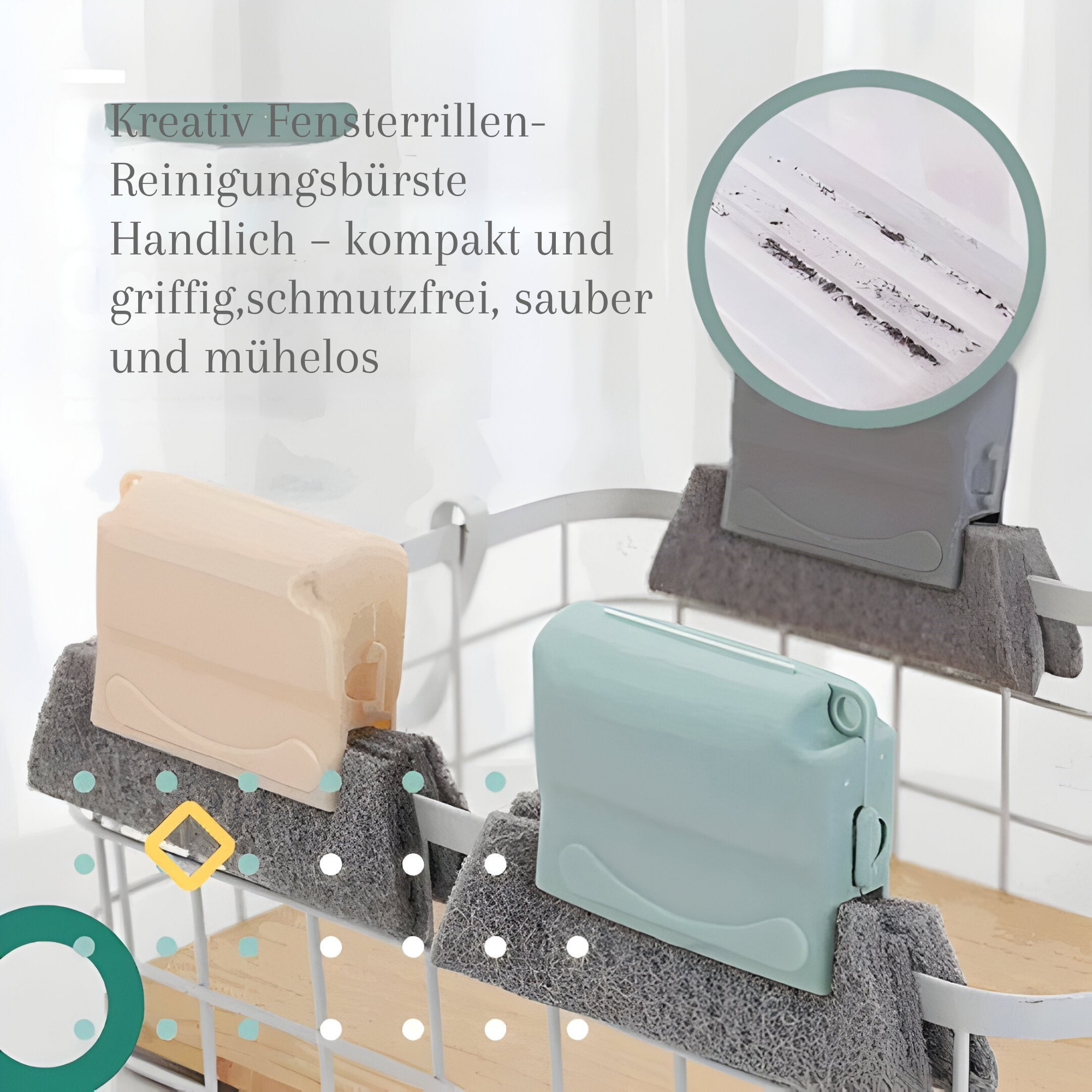 ReinReach™ / Ultimative Eck- Und Fensterreinigungsbürste