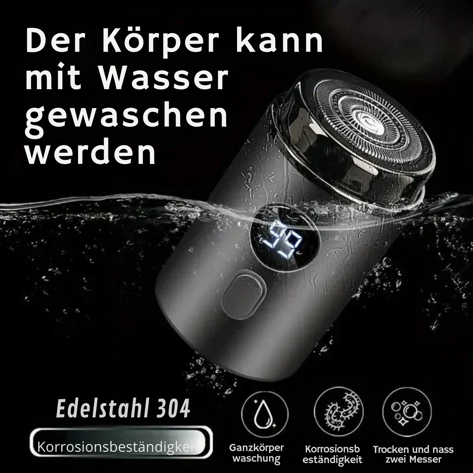 ReinRasier™ / Weiche und glatte Haut im Handumdrehen