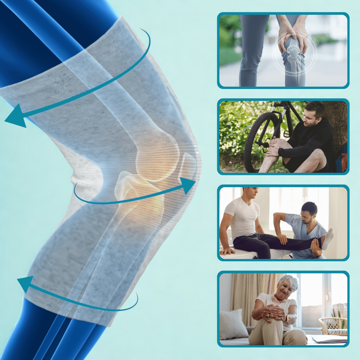 KnieKomfort™ / Kniebandage (1+1 GRATIS)