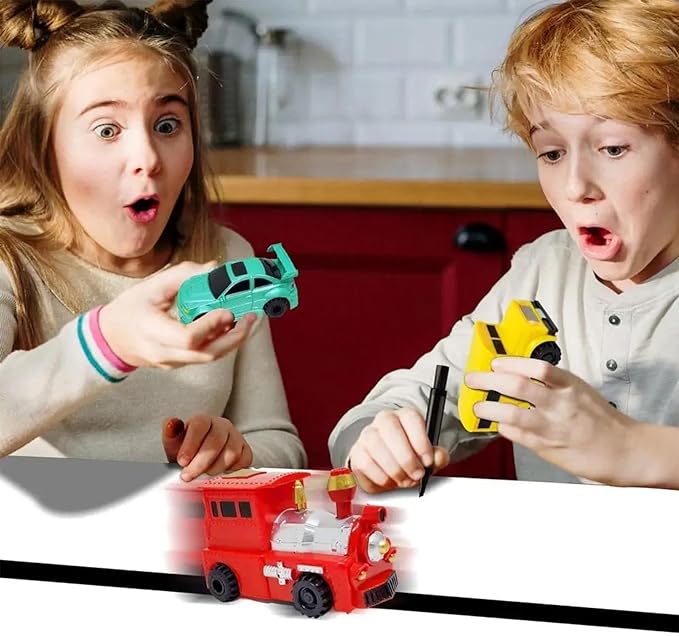 KritzelKarren™ / Rückverfolgbares Spielzeugauto & Induktiver Zauberstift