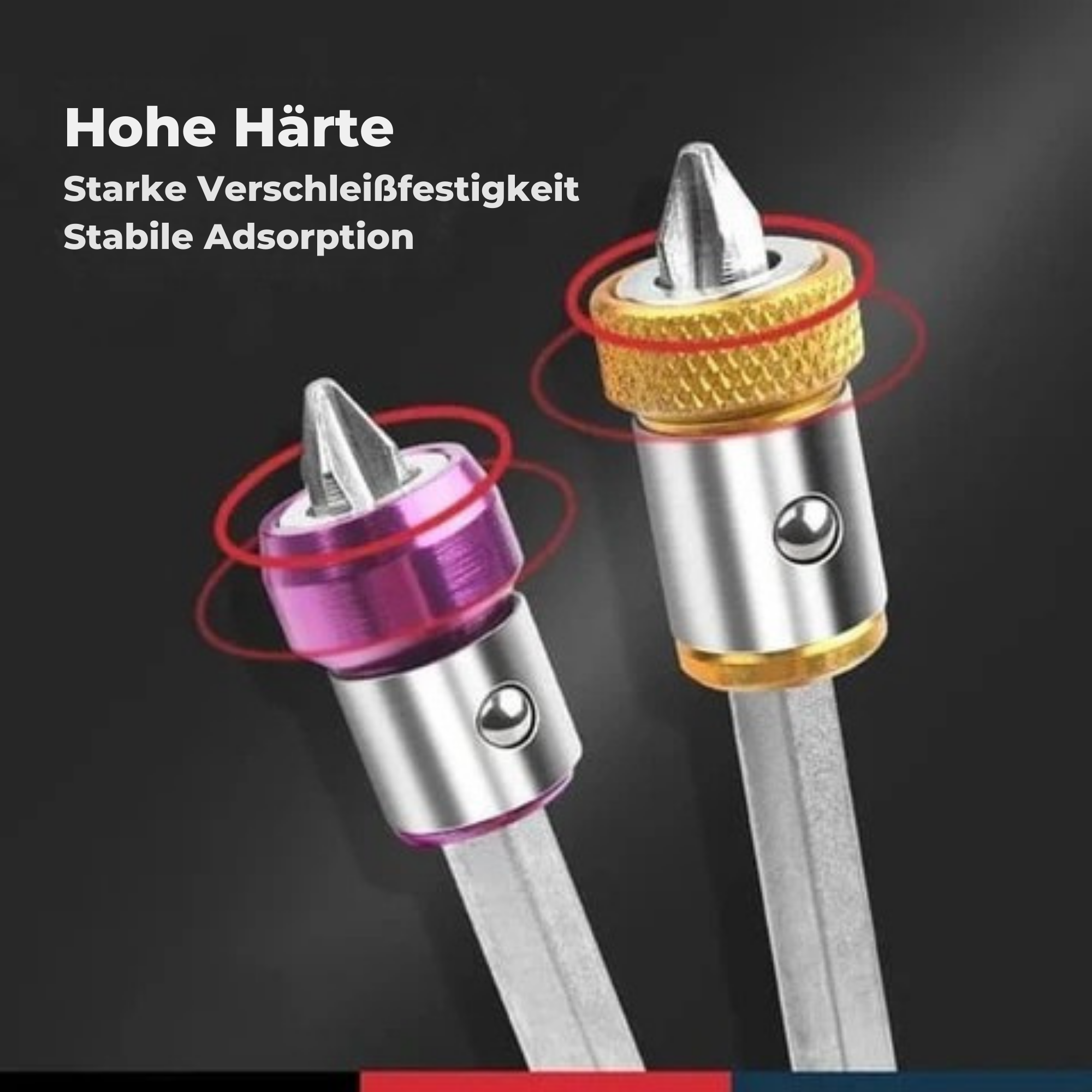 KraftKranz™ / Magnetischer Schraubendreherkopfring