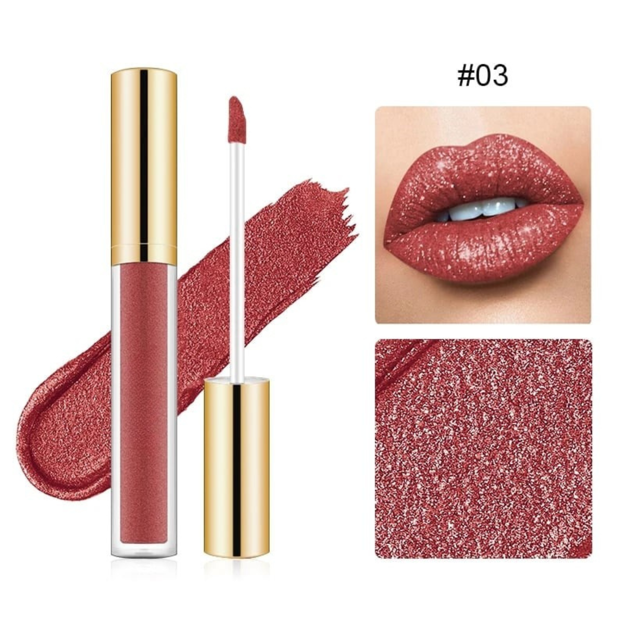 GlanzGlam™ / Diamantglanz Wasserdichtes Lipgloss
