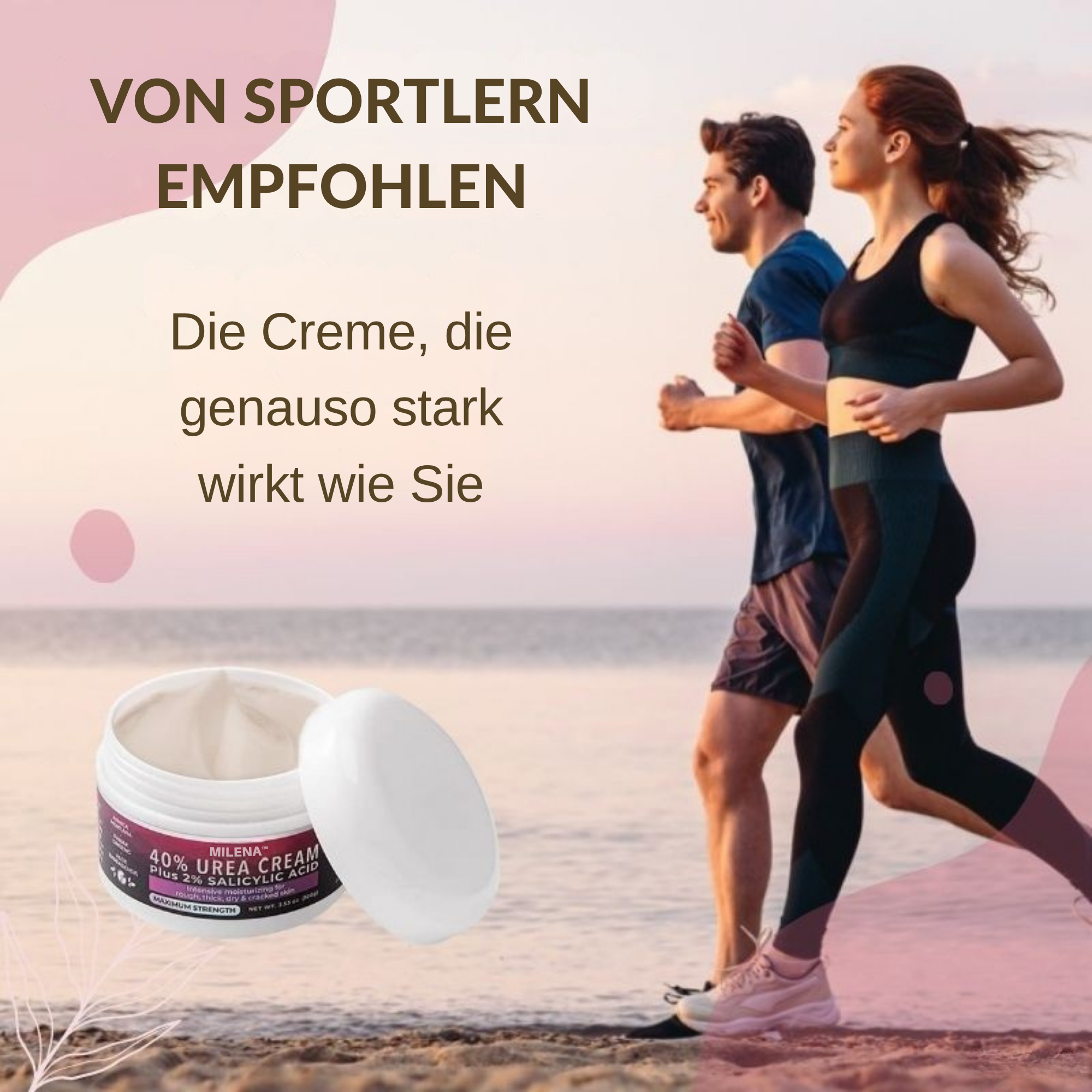 1+1 GRATIS | Milena - Fußerneuernde Pflegesalbe gegen Trockenheit, Geruch & Ekzeme