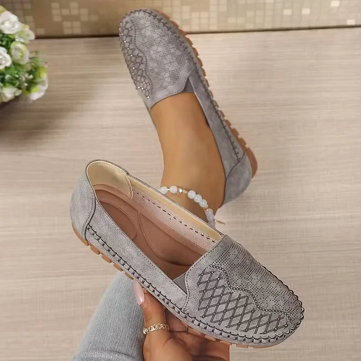 Efraya - Stilvolle Vintage Flats Sandalen