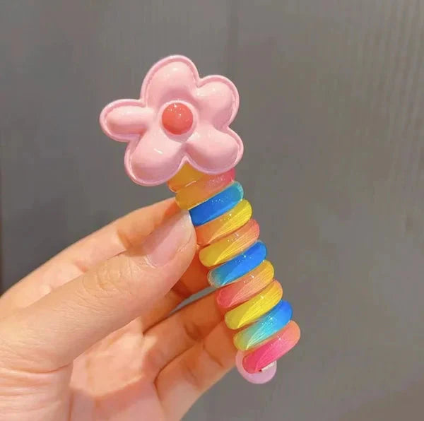 HaarHerz™ / Kleine Prinzessin Telefonkabel Haargummis