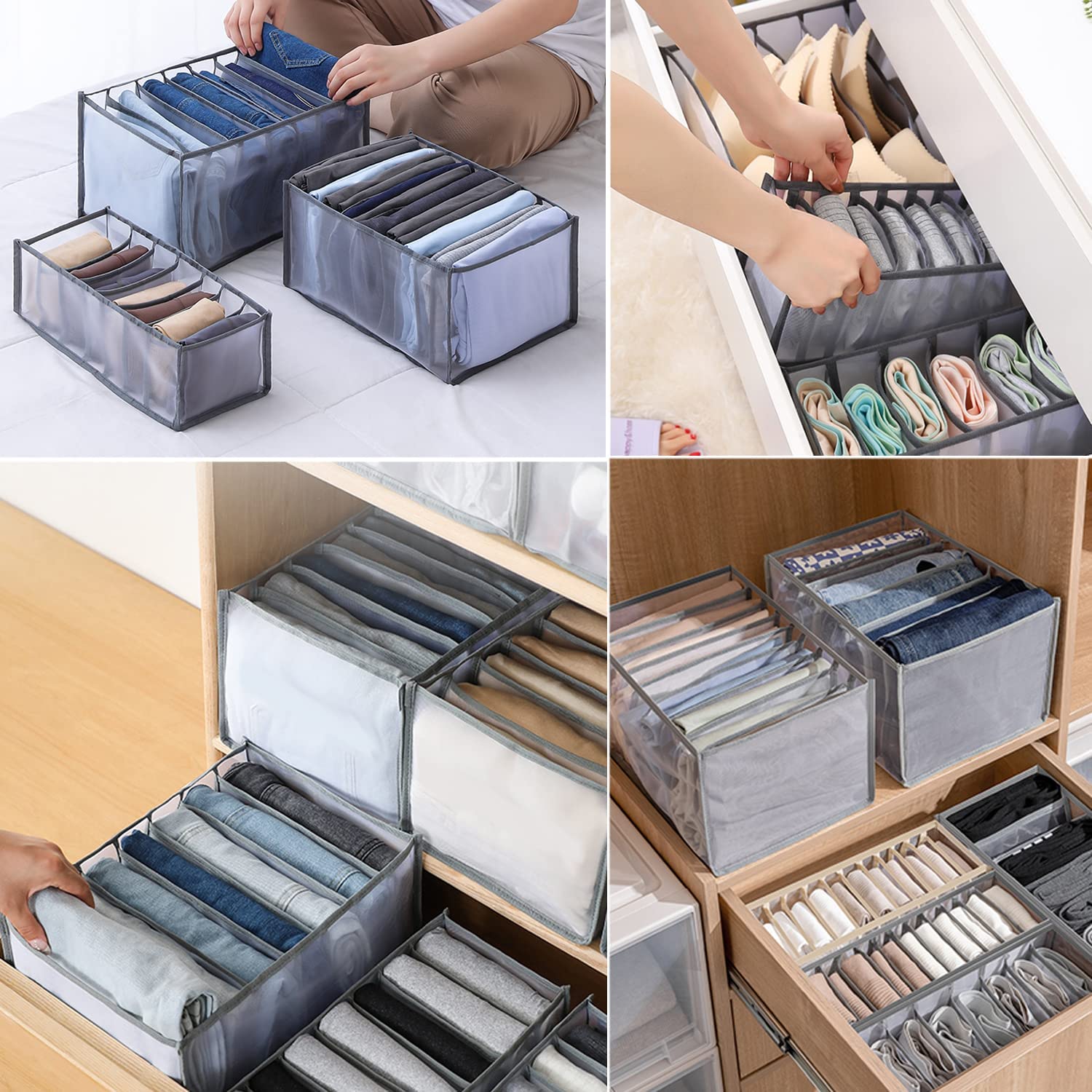 Aufbewahrungsbox-Set zum Ordnen Ihrer Schubladen (x3)