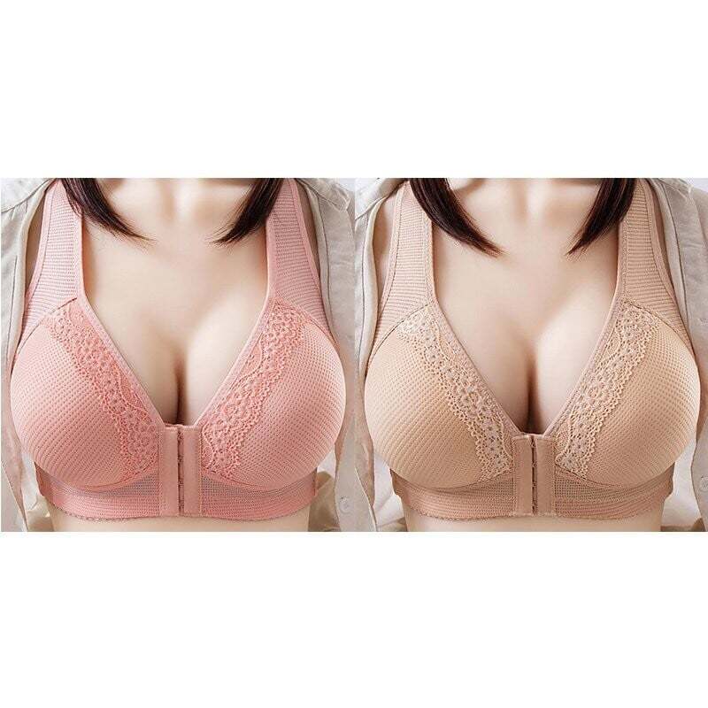 🔥Neuer Plus Size Sexy Push-up-BH mit Frontverschluss |  Sanvera🔥