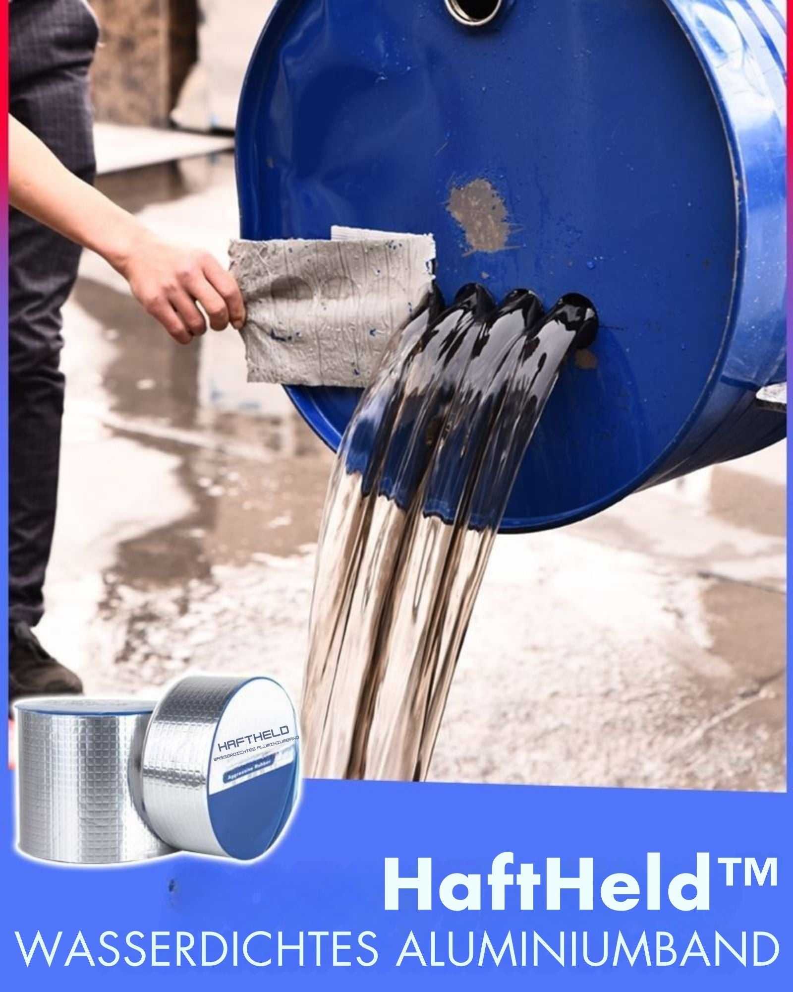 HaftHeld™ / Starkes Wasserdichtes Klebeband