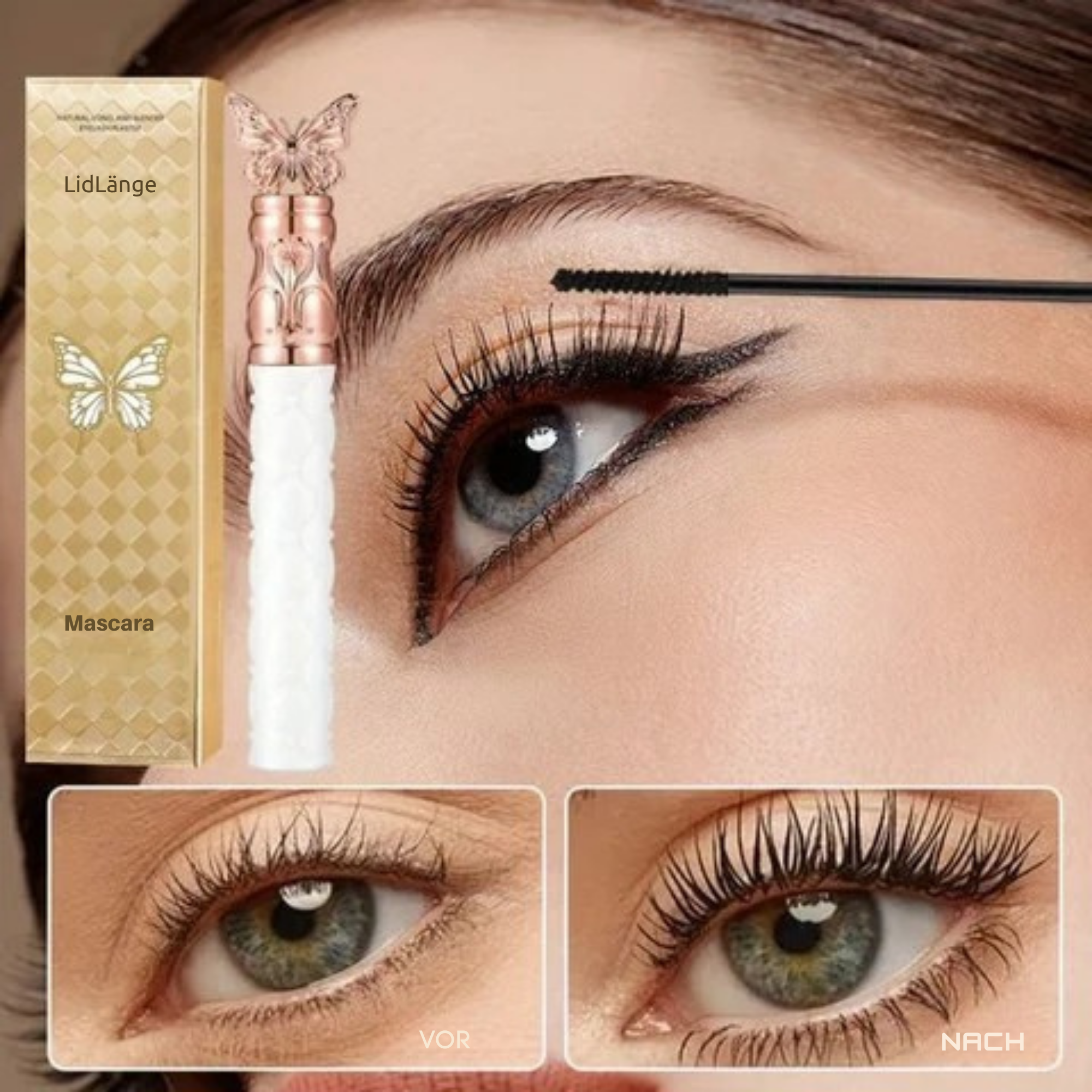 LidLänge™ / Dicke Und Lockende Wasserfeste Mascara