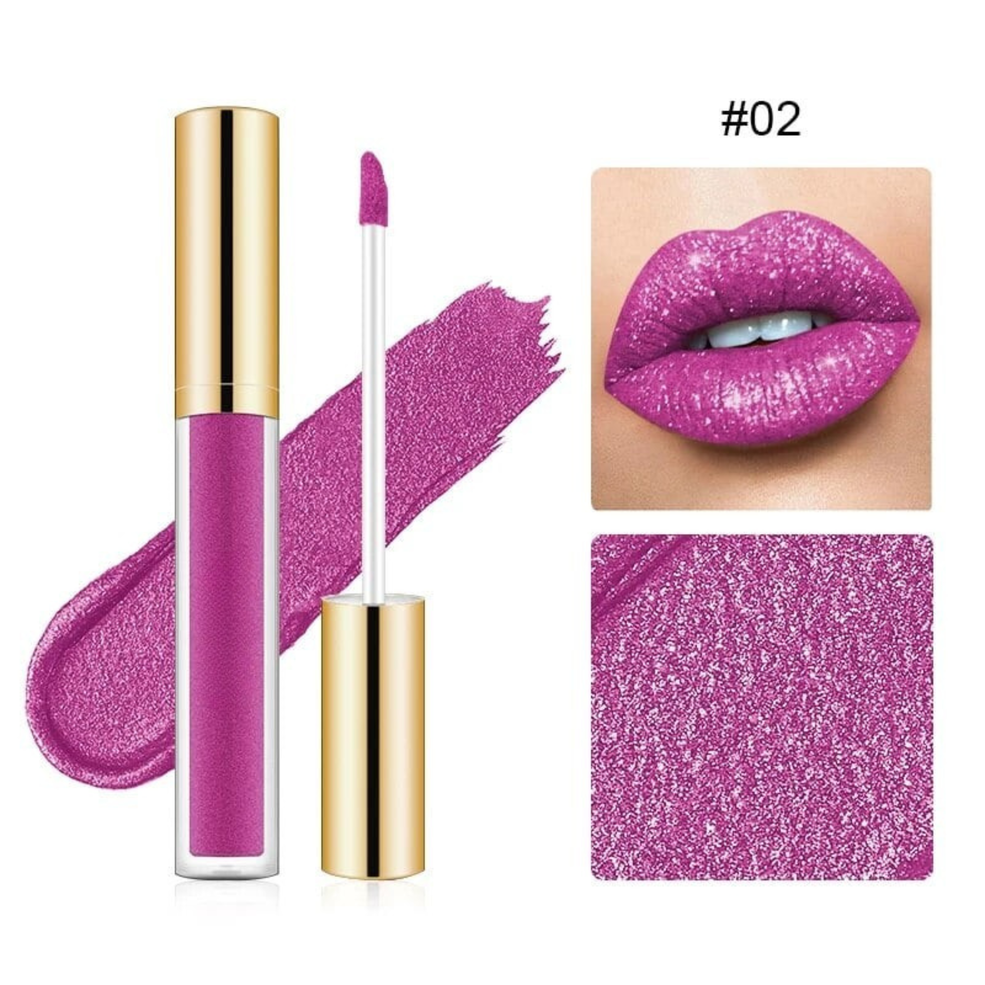 GlanzGlam™ / Diamantglanz Wasserdichtes Lipgloss
