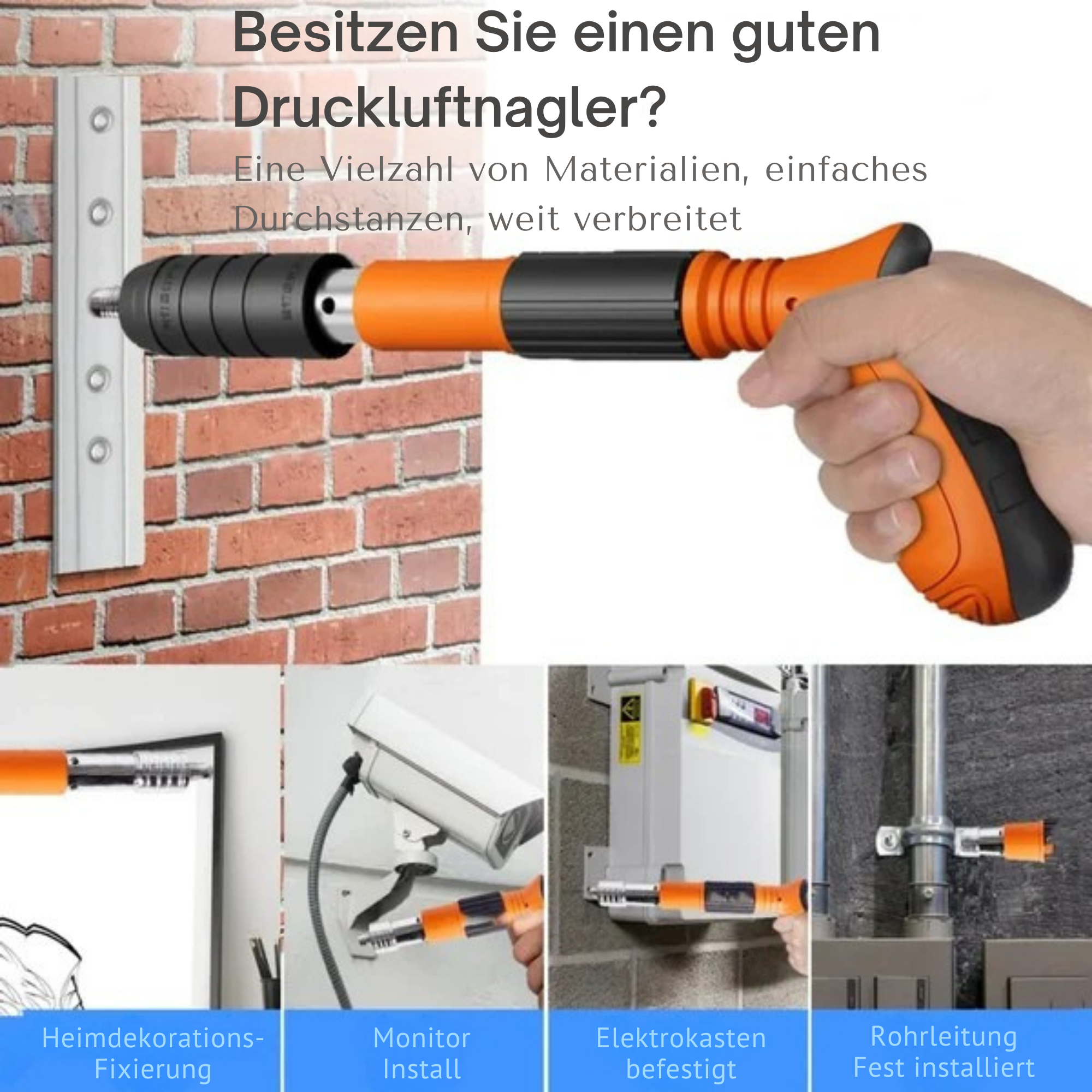 SchussSchraub™ / Advanced Integrated Nail Shooter