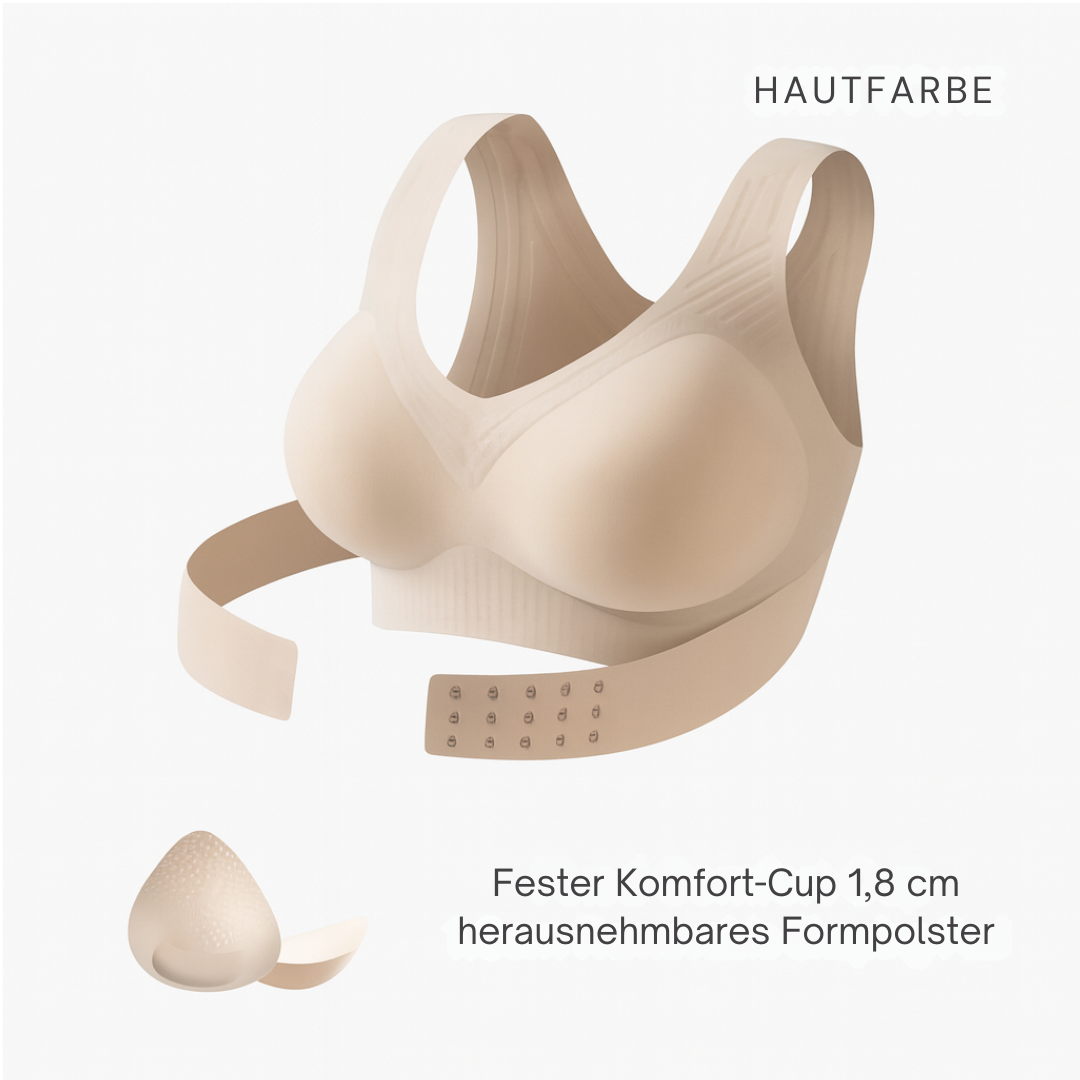 1+1 GRATIS HEUTE | Carelia / Komfort-BH mit Frontverschluss