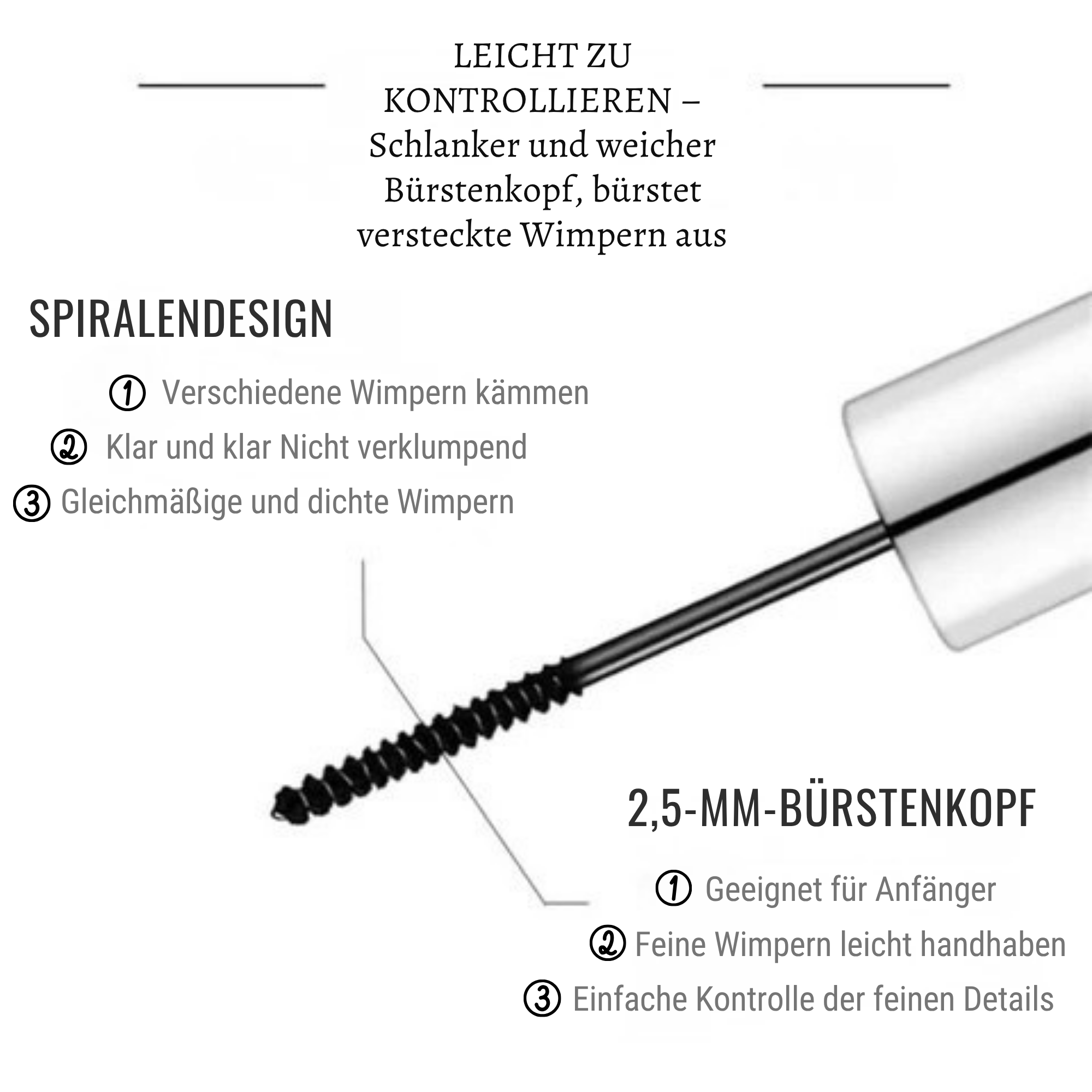 LidLänge™ / Dicke Und Lockende Wasserfeste Mascara