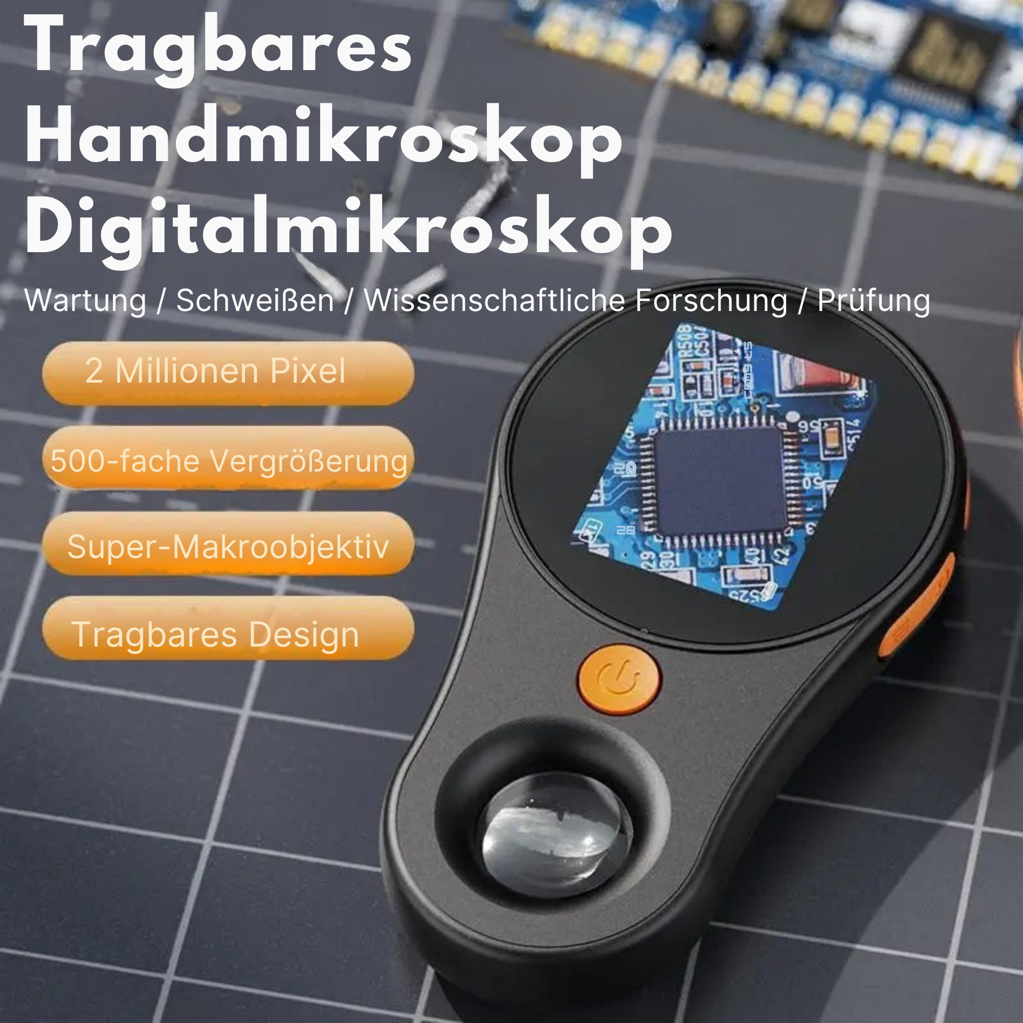 ZoomZauber™ / Tragbare Digitale Handlupe