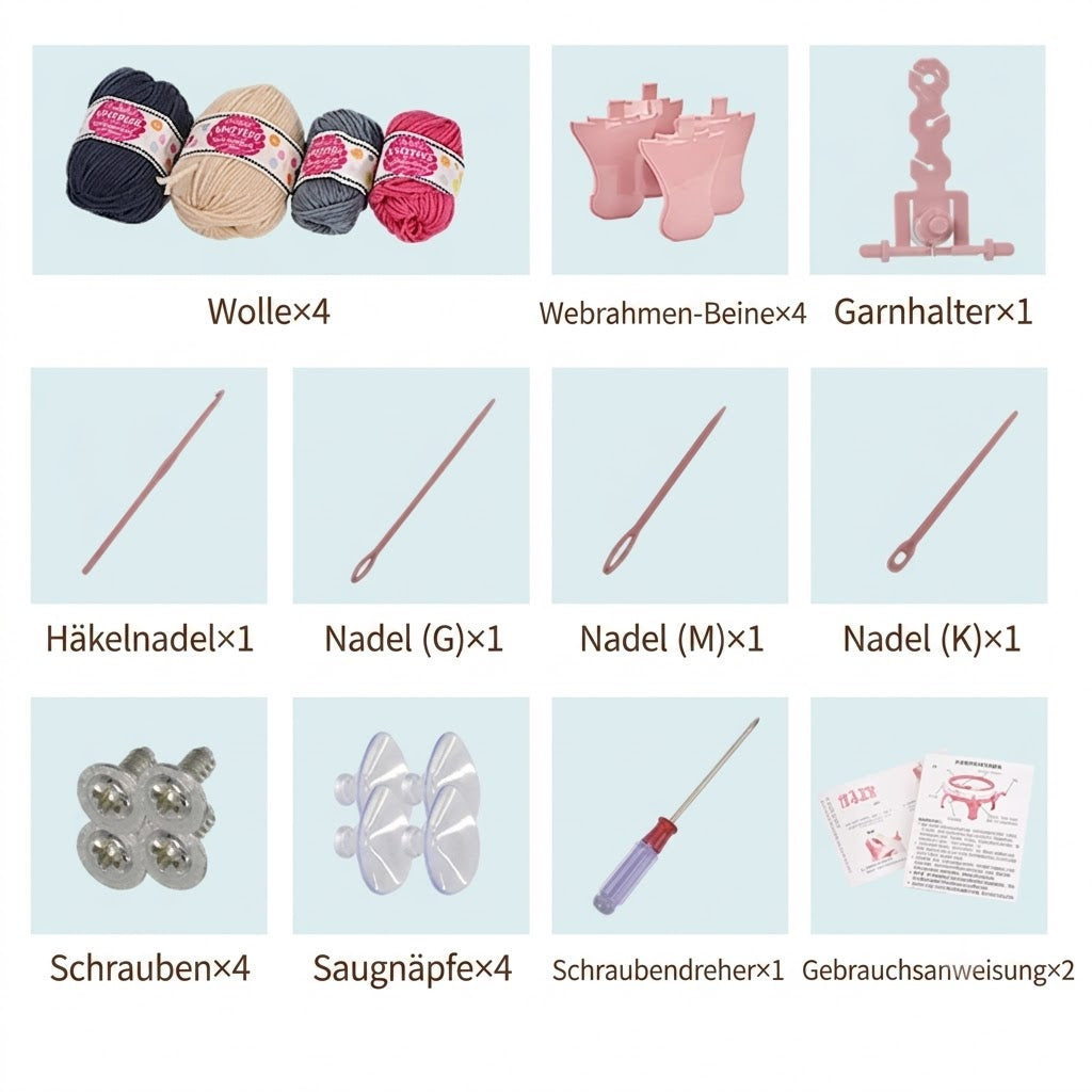 StrickSpaß / Strickmaschine mit Handkurbel