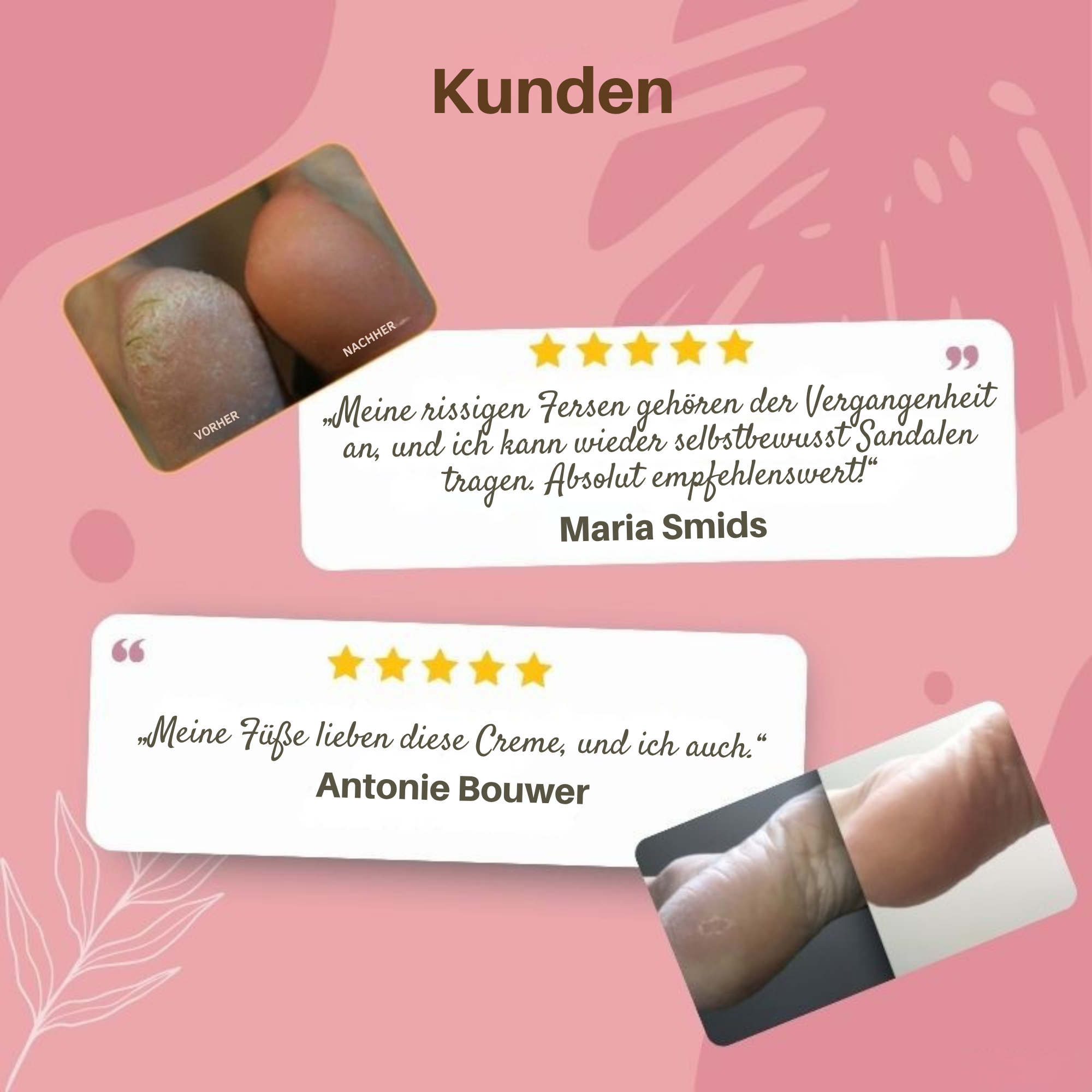 1+1 GRATIS | Milena - Fußerneuernde Pflegesalbe gegen Trockenheit, Geruch & Ekzeme
