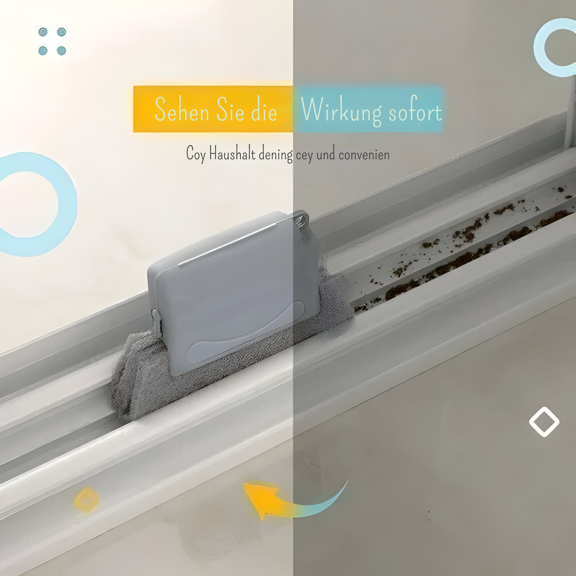 ReinReach™ / Ultimative Eck- Und Fensterreinigungsbürste