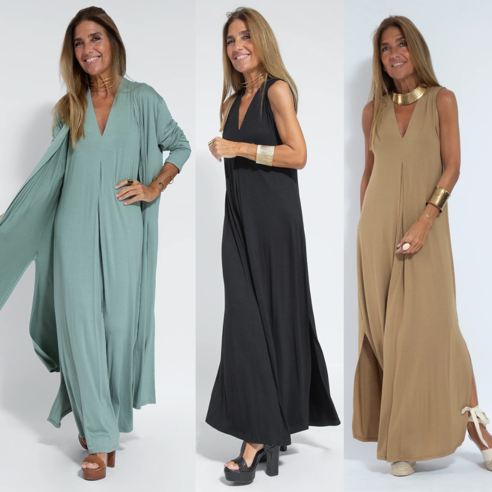 Iris | Elegantes, bequemes Sommerkleid für Damen