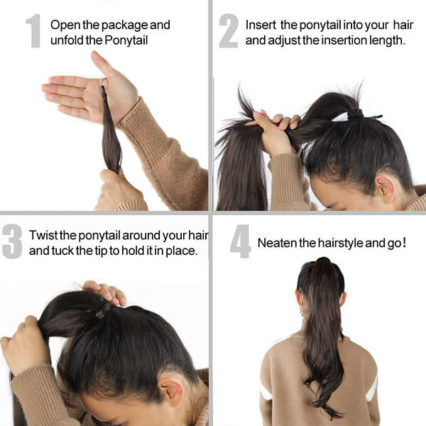 Sophie™ | Haarverlängerung Pferdeschwanz