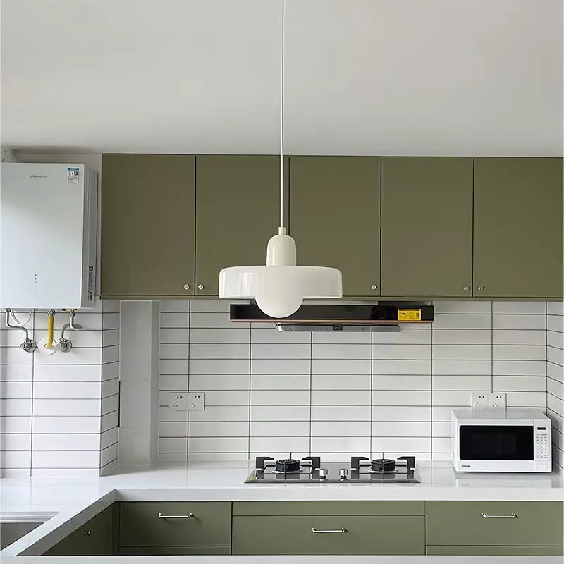 Aurelio™ | Bauhaus-Pendelleuchte aus farbigem Glas