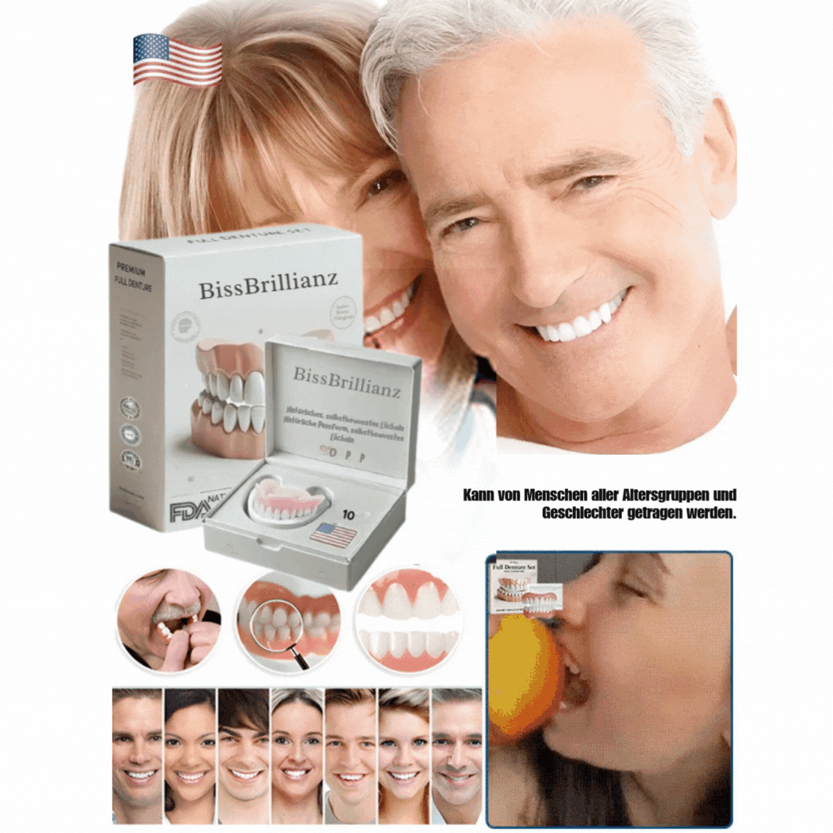 BissBrillianz™ / Vollprothesen-Set