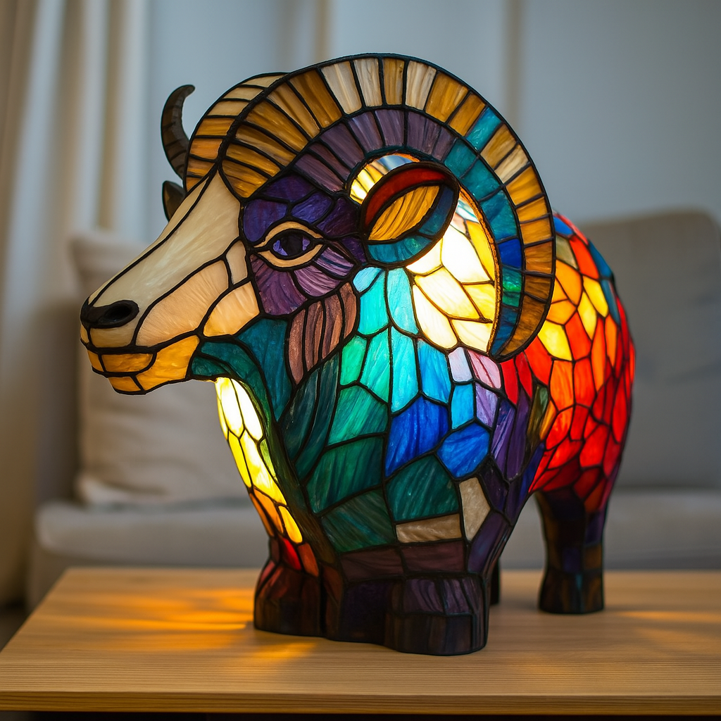 Bijou | Magisk Buntglas-Ziegenlampe