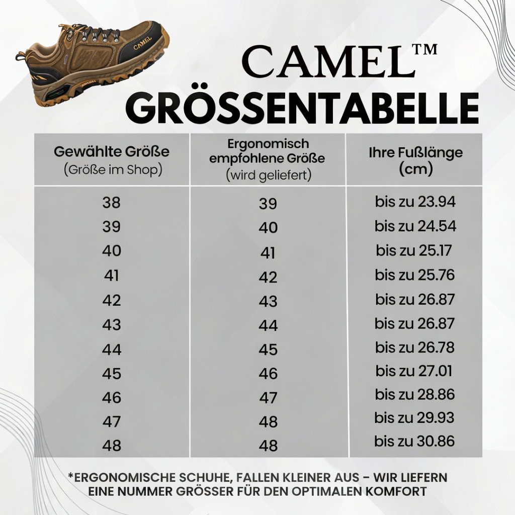 Alpivex (Camel Mid II) / Leichte Wanderschuhe für müheloses Wandern