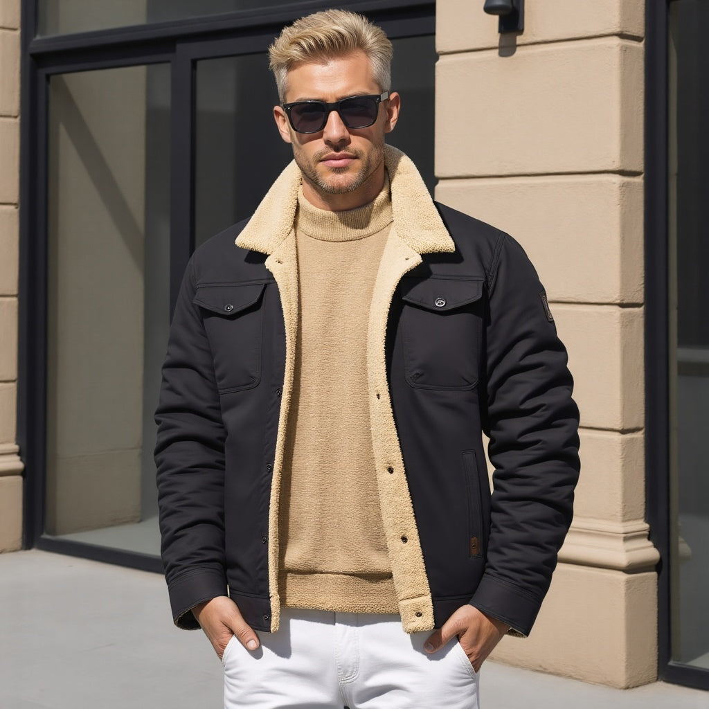 DIRK - Vintage Bomberjacke für Herren - Perfekt für Frühling und Sommer