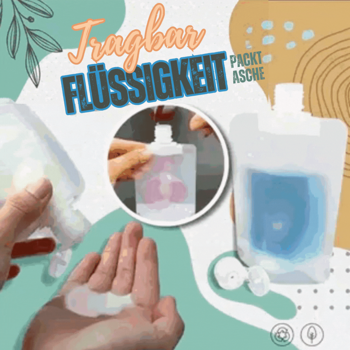 BeautyBeutel™ / Kompakte Reise-Make-up-Tasche