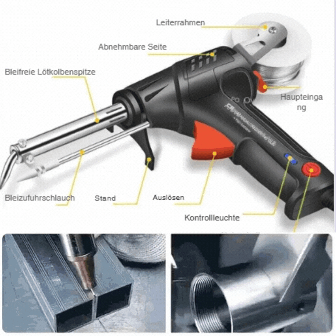 LaserLöter™ / Industrielles Laserschweißwerkzeug