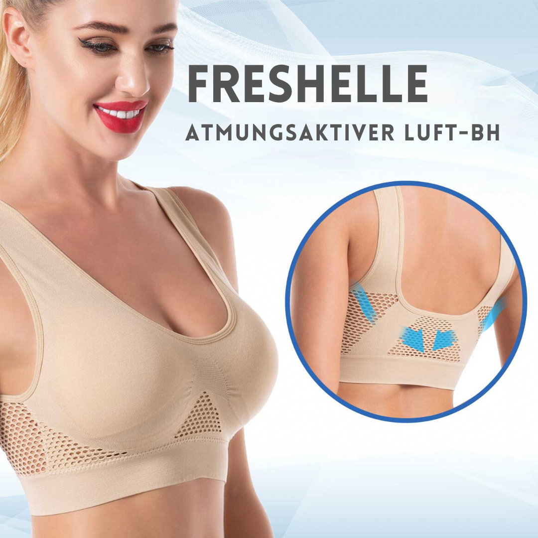 Freshelle / Atmungsaktiver Luft-BH mit trockenem Tragegefühl