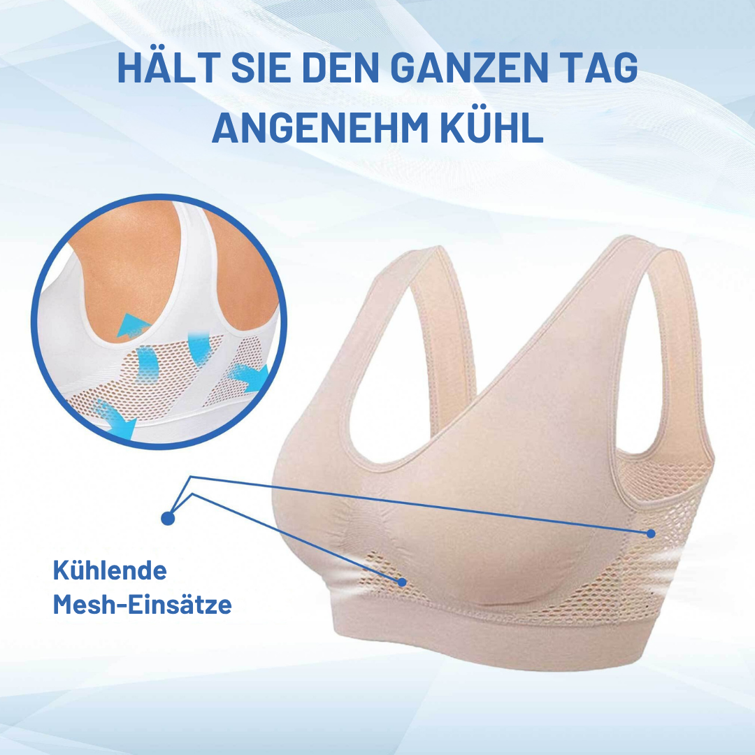 Freshelle / Atmungsaktiver Luft-BH mit trockenem Tragegefühl