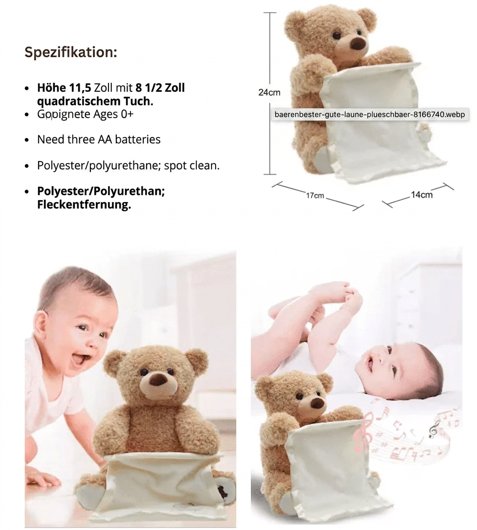 BärenBester™ / Gute Laune Plüschbär