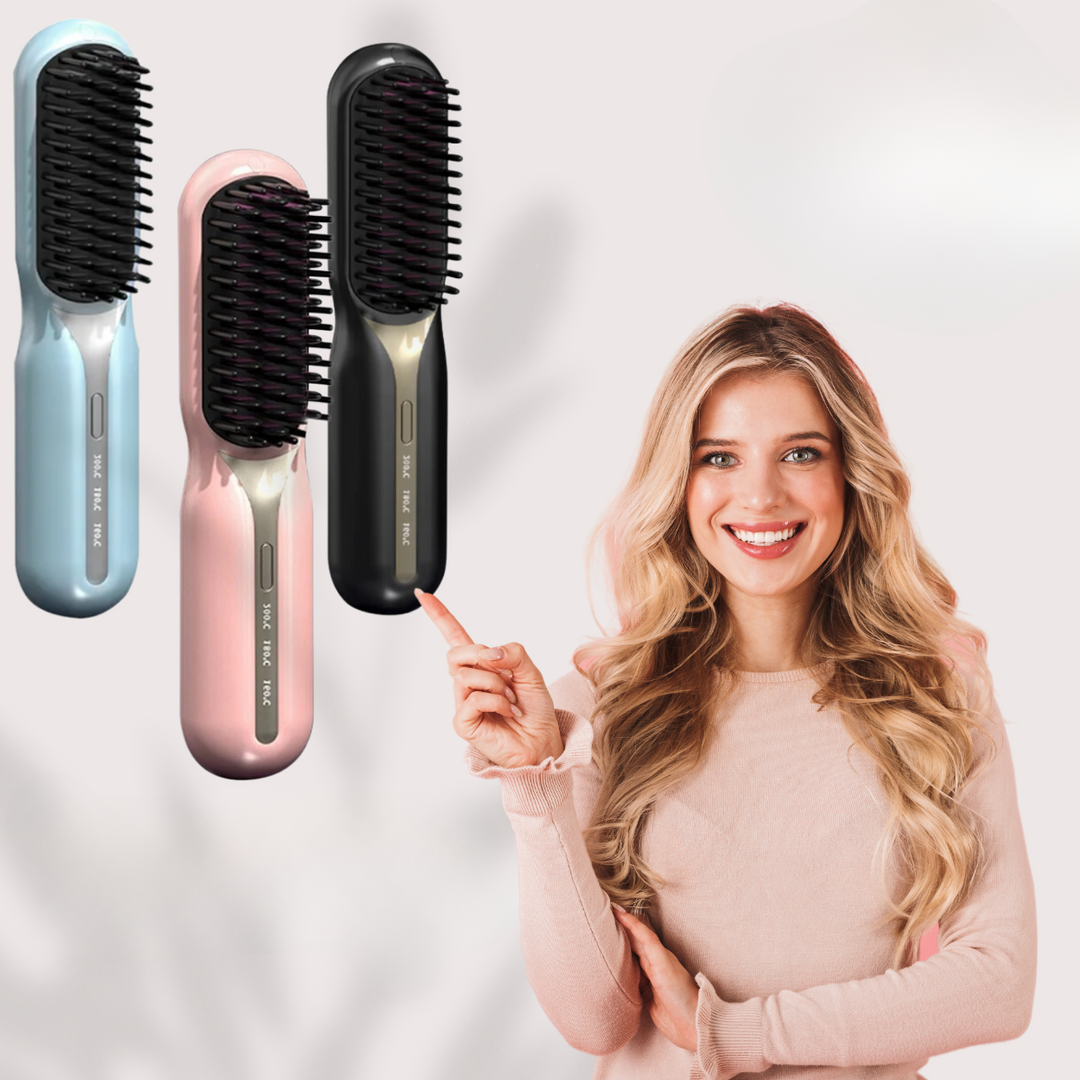 Smoothique / Kabellose Glättbürste für schnelles Styling
