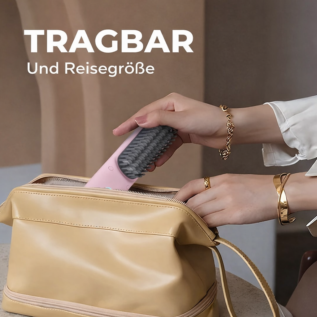Smoothique / Kabellose Glättbürste für schnelles Styling