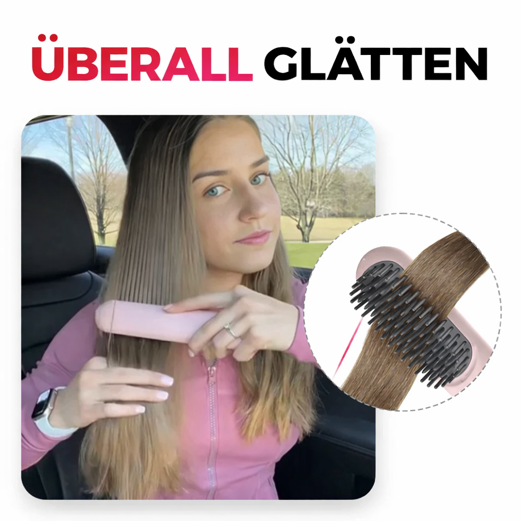 Smoothique / Kabellose Glättbürste für schnelles Styling