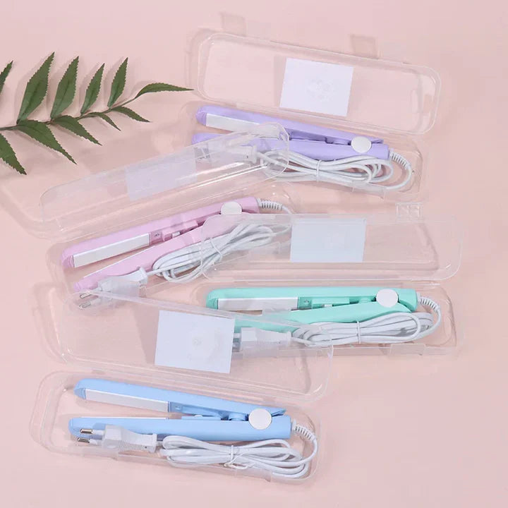 Curlestra / 2-in-1 Mini Glätteisen & Lockenstab aus Keramik