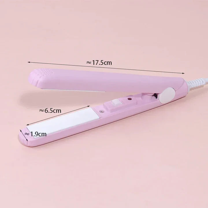 Curlestra / 2-in-1 Mini Glätteisen & Lockenstab aus Keramik