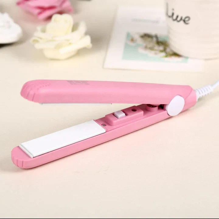 Curlestra / 2-in-1 Mini Glätteisen & Lockenstab aus Keramik