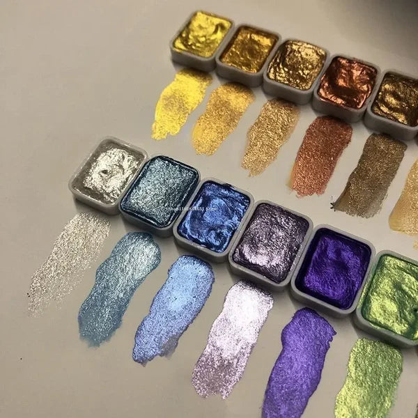 FarbFunkel™ / Künstlerische Mineral Aquarellpigmente