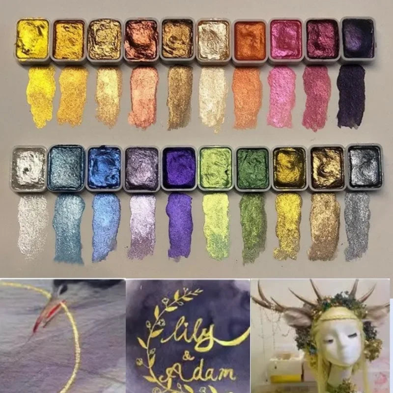 FarbFunkel™ / Künstlerische Mineral Aquarellpigmente
